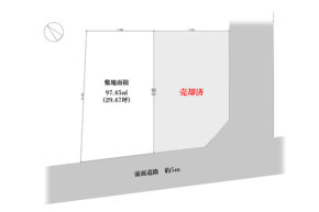 楠葉美咲1区画限定分譲販売！