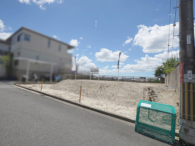 枚方市長尾東町１丁目（現地写真）