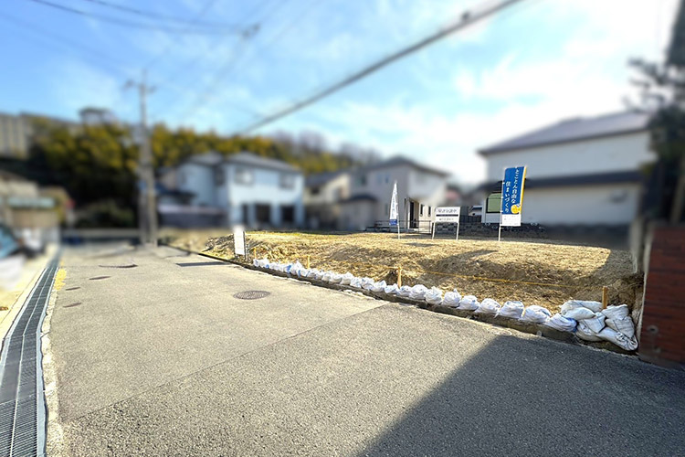 枚方市西禁野2丁目（現地写真）