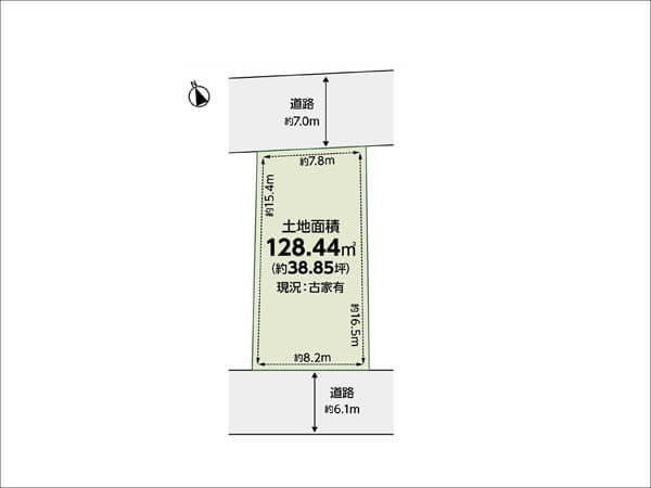 高槻市奥天神町に新築一戸建て(希望のプランをレイアウトします)