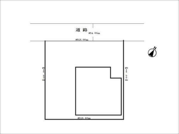 枚方市宮之下町の土地物件 村野駅から徒歩20分