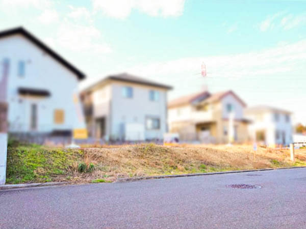 京田辺市同志社山手の分譲地