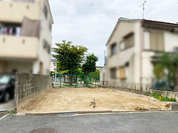 大東市三箇に新築一戸建て(現在は更地)