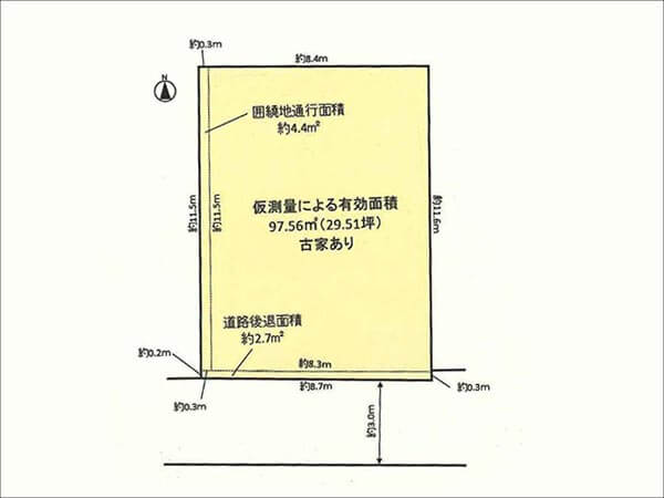 高槻市宮田町の売土地(摂津富田駅まで徒歩12分)