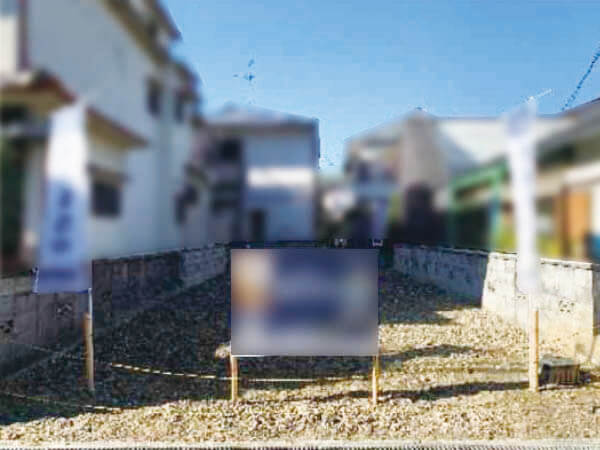 高槻市津之江町に新築注文住宅(現在は更地)