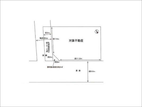 枚方市禁野本町の売土地(枚方市駅まで徒歩10分)
