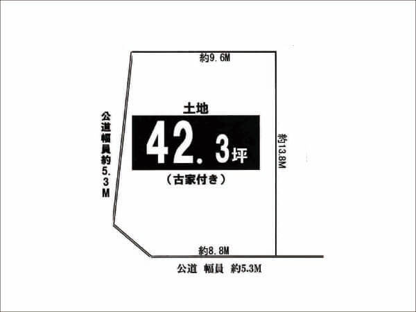 京田辺市東西神屋の売土地（新田辺駅まで徒歩9分）