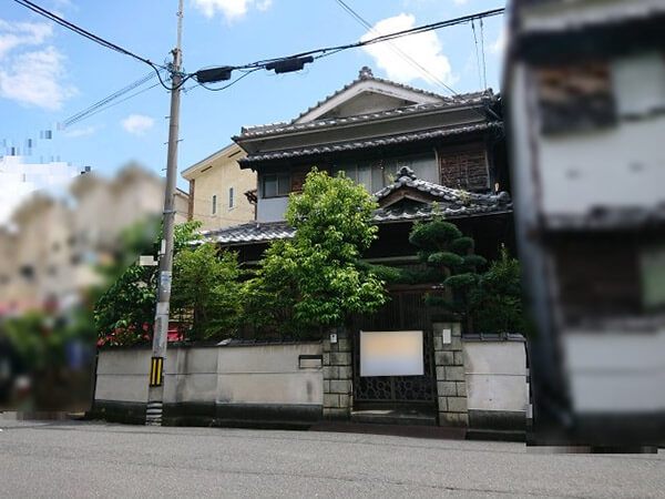 寝屋川市高柳栄町の売土地（古家付きの宅地）