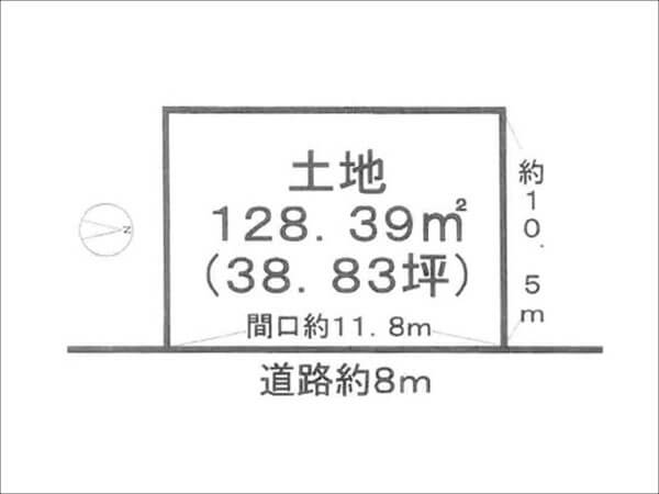 宇治市五ケ庄平野の売土地(黄檗駅まで徒歩4分)