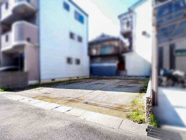 宇治市小倉町堀池に新築注文住宅(現在は更地)