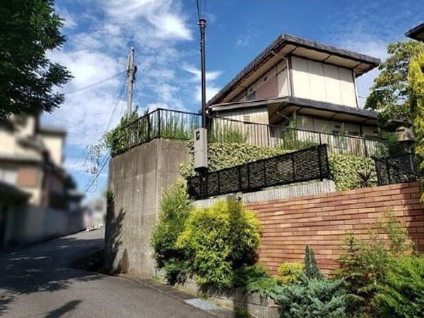 京田辺市大住仲ノ谷の売土地(古家付きの宅地)