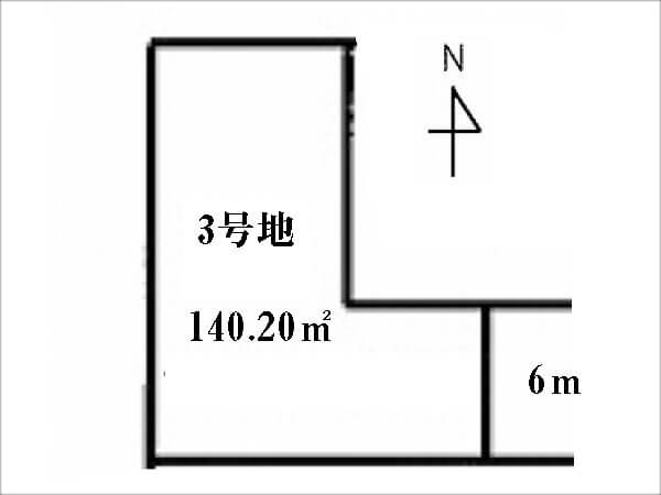 城陽市寺田尺後の売土地（寺田駅まで徒歩7分）