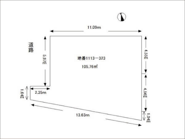 枚方市招提大谷の売土地（長尾駅までバス乗車10分）