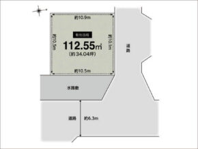 高槻市如是町の売土地(富田駅まで徒歩17分)