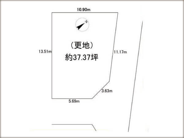 京田辺市大住平谷の売土地（大住駅まで徒歩8分）