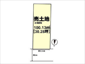 長岡京市こがねが丘の売土地(西山天王山駅までバス乗車8分)