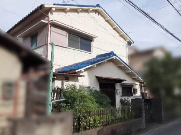 高槻市津之江町に新築注文住宅(古家付きの新築用地)