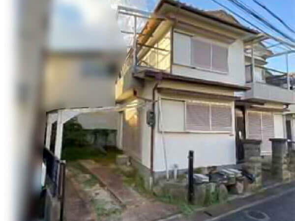 枚方市須山町の売土地(古家付きの宅地)