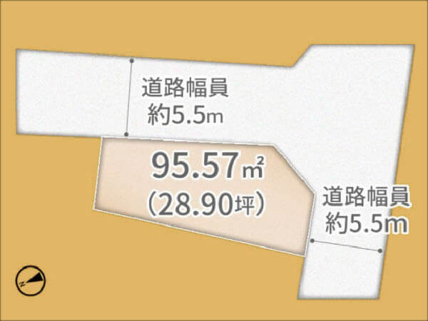宇治市宇治半白の売土地（ＪＲ小倉駅まで徒歩12分）