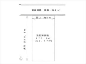 高槻市城南町の売土地(高槻市駅まで徒歩18分)