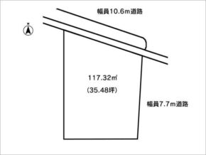 京田辺市東古森の売土地(新田辺駅まで徒歩14分)