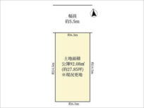 高槻市西冠の売土地（高槻市駅までバス乗車10分）