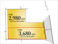 枚方市御殿山南町の売土地(御殿山駅まで徒歩7分)
