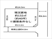 枚方市長尾東町の売土地（長尾駅まで徒歩10分）