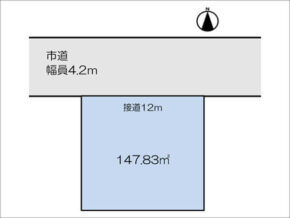 枚方市氷室台の売土地（長尾駅までバス乗車12分）