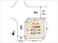 交野市天野が原町の売土地（河内磐船駅まで徒歩14分）