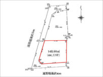 枚方市養父西町の売土地（牧野駅まで徒歩8分）