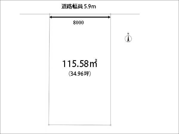 高槻市西町の売土地（総持寺駅まで徒歩20分）