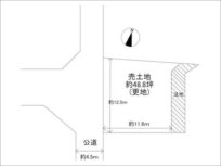 宇治市木幡南山の売土地（木幡駅まで徒歩14分）