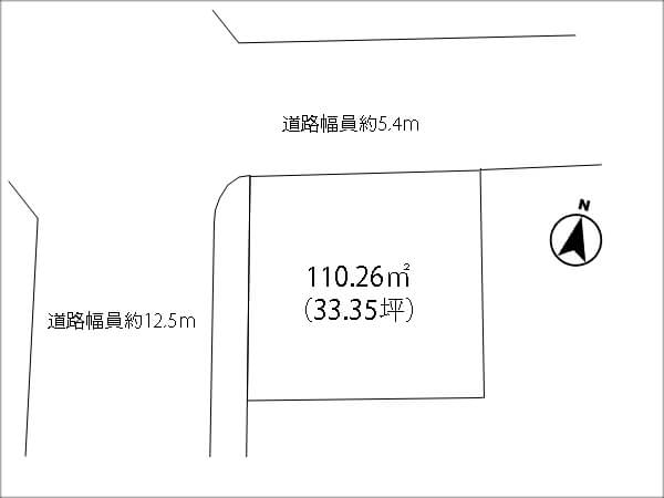 寝屋川市太秦桜が丘の売土地（寝屋川市駅まで徒歩24分）