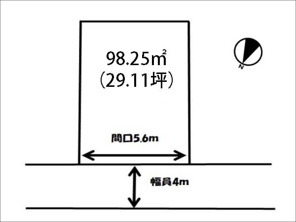 枚方市渚西の売土地（御殿山駅まで徒歩6分）