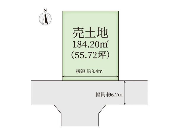 高槻市真上町の売土地（高槻駅までバス乗車6分）