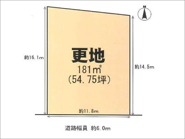 宇治市広野町一里山の売土地（新田駅まで徒歩6分）