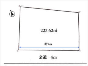 枚方市印田町の売土地（村野駅まで徒歩8分）