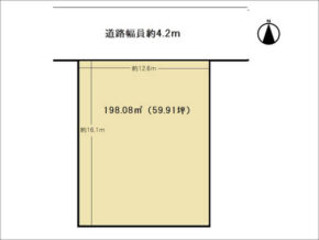 八幡市八幡清水井の売土地（石清水八幡宮駅まで徒歩25分