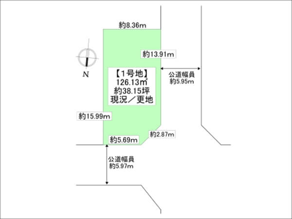 高槻市昭和台町の売土地（総持寺駅まで徒歩8分）