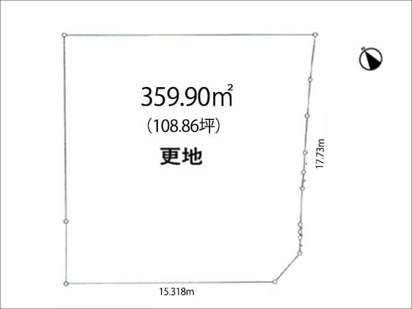 枚方市香里ケ丘の売土地（香里園駅までバス乗車11分）