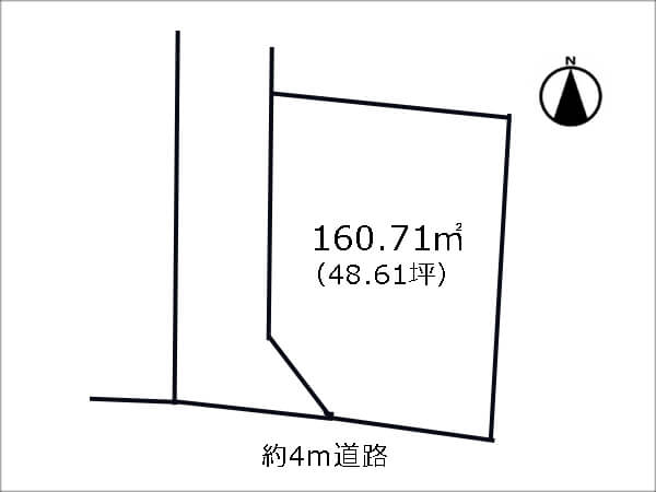 交野市私部の売土地（交野市駅まで徒歩6分）