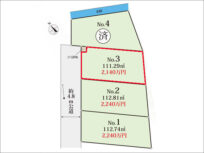 交野市倉治の売土地（３号地）