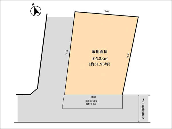 寝屋川市三井が丘の売土地（香里園駅までバス乗車10分）