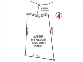 枚方市山之上の売土地(枚方公園駅までバス乗車10分)