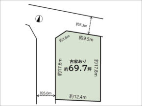 長岡京市高台の売土地(長岡天神駅までバス乗車10分)