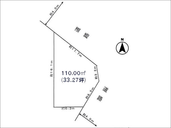 枚方市星丘の売土地（星ヶ丘駅駅まで徒歩分）