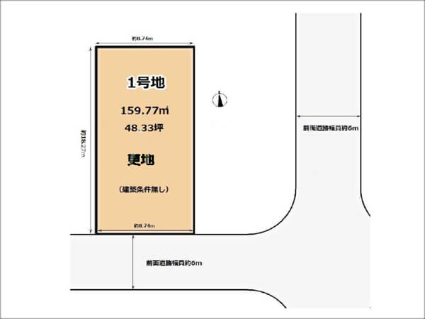 宇治市広野町新成田の売土地（伊勢田駅まで徒歩16分）