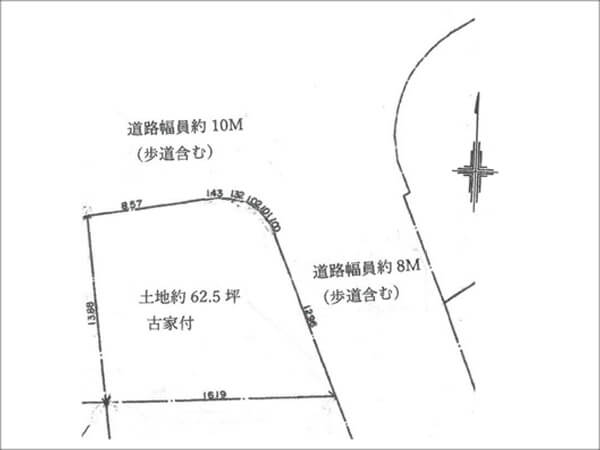 交野市星田山手の売土地（星田駅まで徒歩21分）