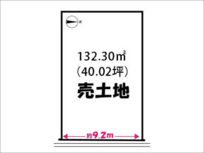 宇治市五ケ庄広岡谷の売土地（黄檗駅まで徒歩17分）